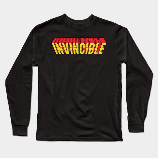 "INVINCIBLE 2.0" Long Sleeve T-Shirt by SuperZeroDigital